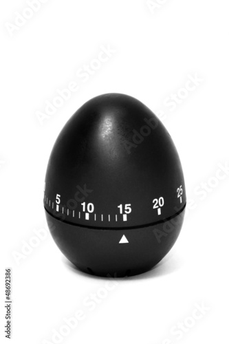 Photo: Black egg timer Black egg timer