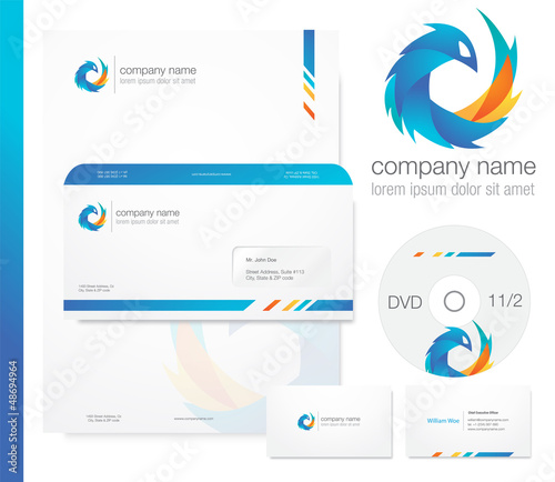 Vector: Bluebird business logo/letterhead Bluebird business logo/letterhead