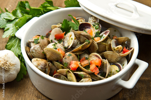 Photo: delicious clams soup delicious clams soup