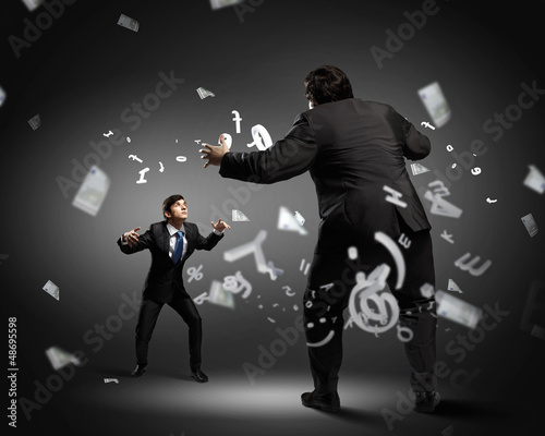 Photo: Business dispute Business dispute