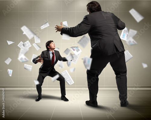 Photo: Business dispute Business dispute