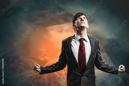 Photo: businessman in anger businessman in anger