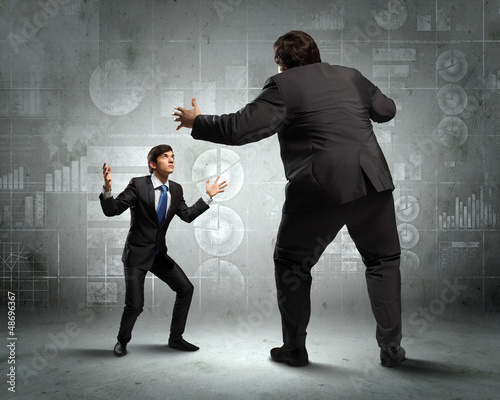 Photo: Business dispute Business dispute