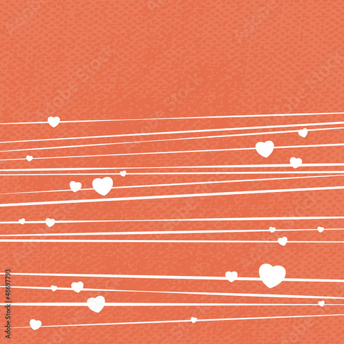 Photo: Discreet vector Valentine's wallpaper. Discreet vector Valentine's wallpaper.