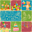 Vector: Birthday Collage Birthday Collage