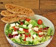 bunte Salatschüssel