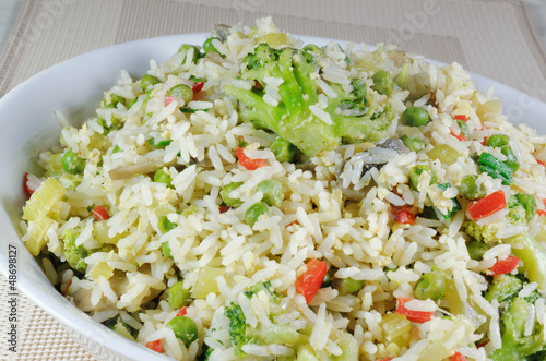 Photo: Vegetable Fried Rice Vegetable Fried Rice