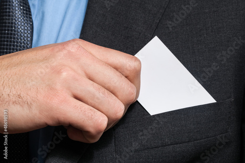 Photo: Business card Business card