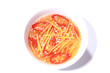fish sause isolated on the white background