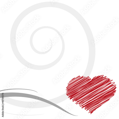 Vector: decorazione cuore stilizzato decorazione cuore stilizzato