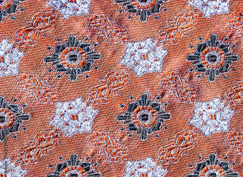 Photo: Detail of fabric. Detail of fabric.