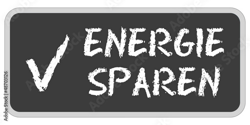 Illustration: CB-Sticker TF eckig oc ENERGIE SPAREN CB-Sticker TF eckig oc ENERGIE SPAREN