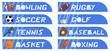 Sport buttons