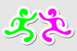 Sticker friends