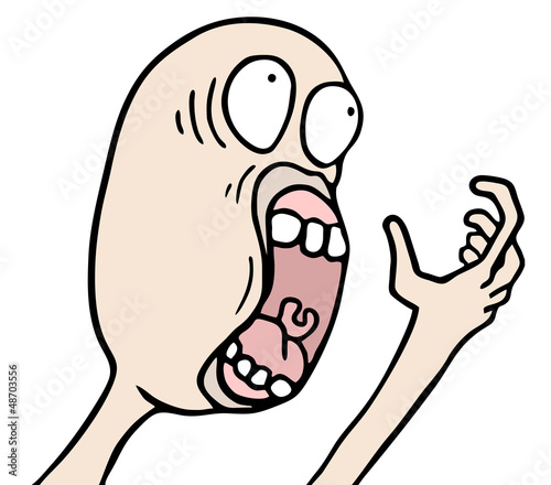 Vector: Crazy expression Crazy expression