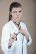 female doctor examination
