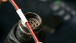 Heating a shrink sleeve
