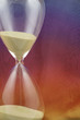 Close up of hour glass