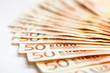 50 Euro banknotes