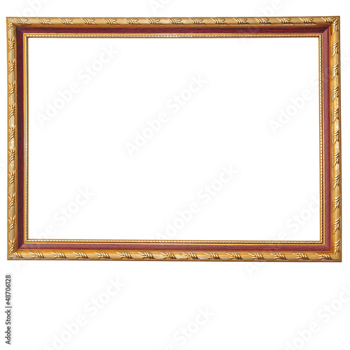 Photo: gold picture frame gold picture frame