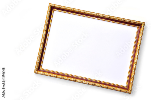 Photo: gold picture frame gold picture frame