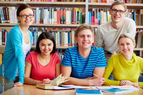 Photo: Group of students Group of students