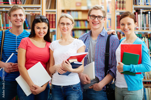 Photo: Friendly students Friendly students