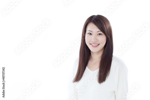 Photo: 笑顔の女性 笑顔の女性