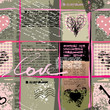 Vector: love background love background