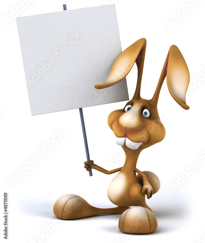 Illustration: Fun rabbit Fun rabbit