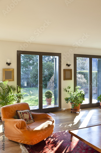 Photo: beautiful apartment, interior, living room beautiful apartment, interior, living room