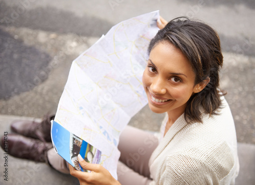 Photo: Checking all the possible routes Checking all the possible routes