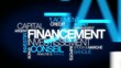 Financement investissement conseil nuage de mots vidéo