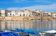 Panoramic view of Gallipoli. Puglia. Italy.