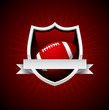 Vector Football Emblem. No transparency