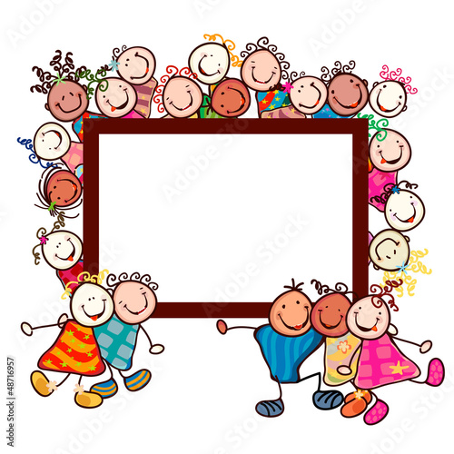 Vector: happy kids happy kids