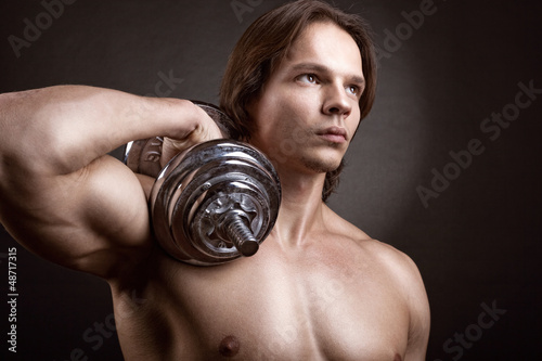 Photo: Muscular man Muscular man