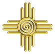 Zia Sun - Spirale - Zia Pueblo - New Mexico