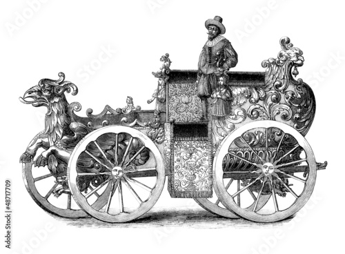 Illustration: Carridge - 16th-17th century Carridge - 16th-17th century
