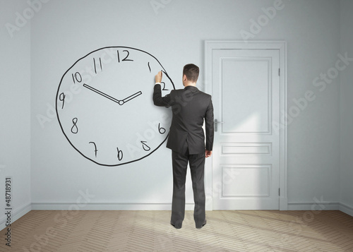 Photo: drawing clock drawing clock