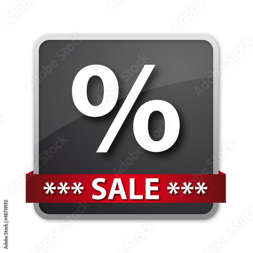 Illustration: Button - Sale - Prozente Button - Sale - Prozente