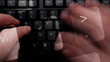 Video: Typing on a keyboard Typing on a keyboard