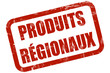 Grunge Stempel rot PRODUITS RÉGIONAUX