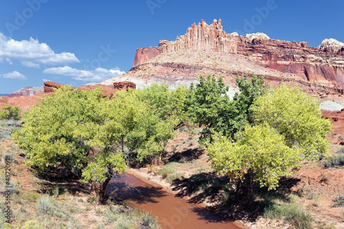 Photo: The Castle in Capitol Reef National Park The Castle in Capitol Reef National Park