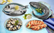 fresh fish and shellfish