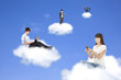 cloud computing concept and technology lifestyle