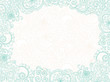floral ornament invitation background