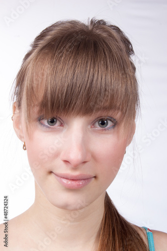 Photo: portrait of a sensual young girl portrait of a sensual young girl