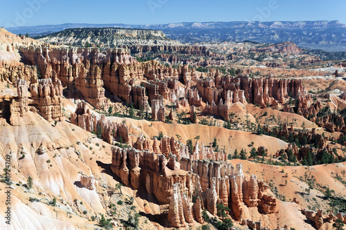 Photo: famous amphitheater of Bryce Canyon famous amphitheater of Bryce Canyon