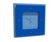 The clock on the wall